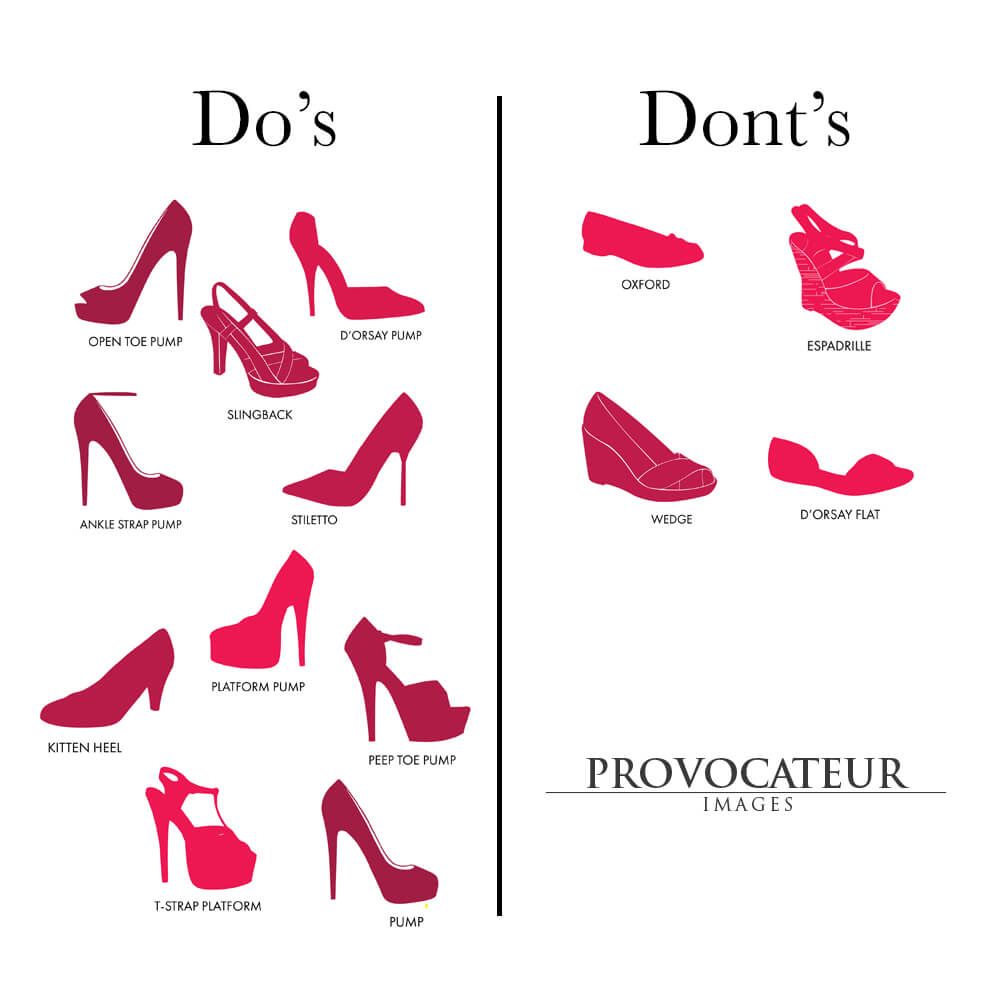 toronto boudoir shoe style guide